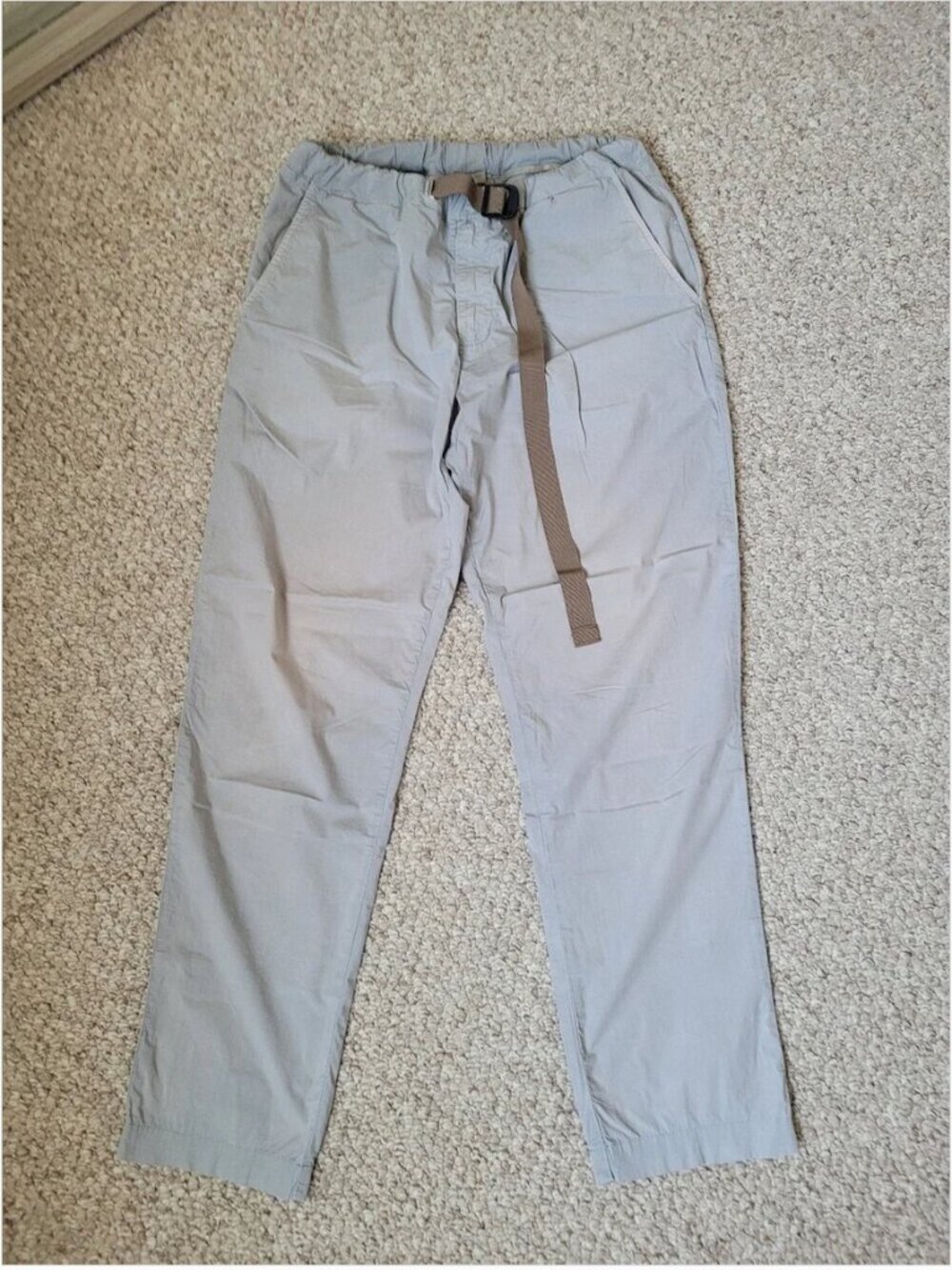 Manuel Ritz Elastic Waist Men's Grey Pants size 44 waist 28-32"
